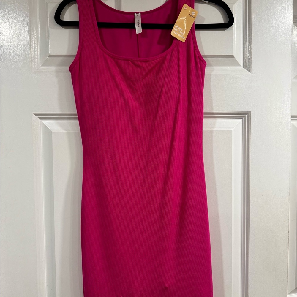 NWT Popilush shapewear dress in pink - Size Large